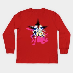 Space Dandy- Dandy Crew Kids Long Sleeve T-Shirt